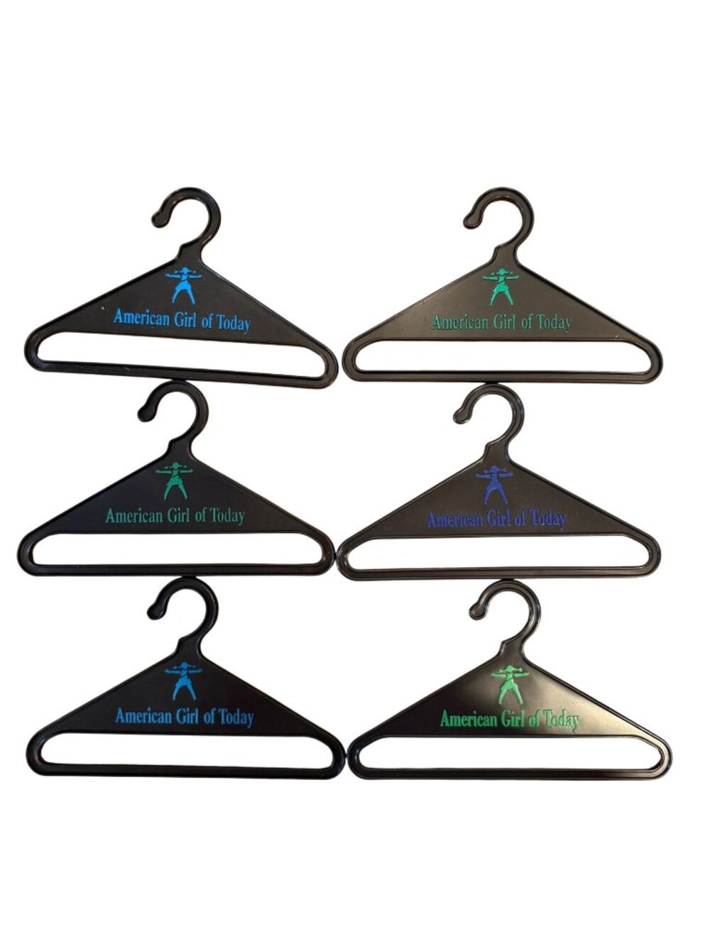 American Girl Of Today Doll Clothes Hangers Set Of 6 With Mini Grin Pins Accesso
